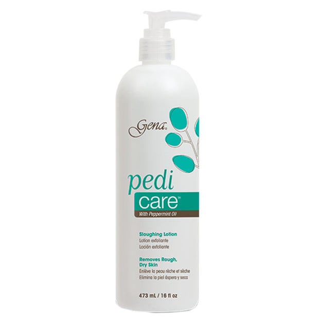 gena pedi care non-abrasive sloughing lotion with peppermint oil