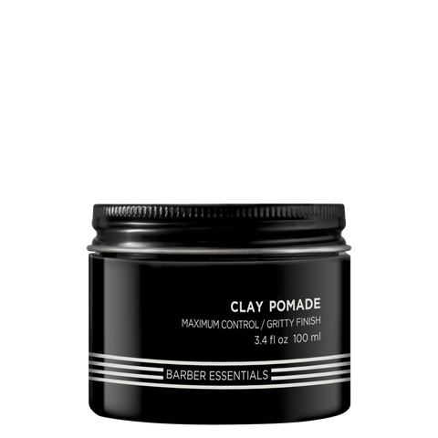 Redken brews for maximum hold, gritty finish clay pomade.