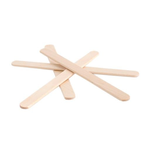 Small Waxing Spatula - Paddle Pop Sticks 100pk