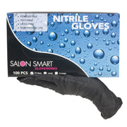 nitrile black hairdressing gloves