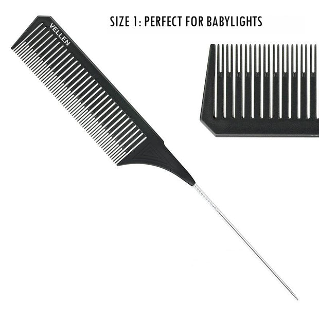 iconic hair tools foiling comb 3 pack