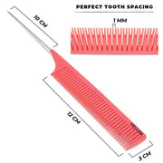 VELLEN HAIR - PREMIUM TAIL COMB - BLACK