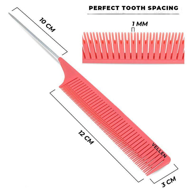 VELLEN HAIR - PREMIUM TAIL COMB - BLACK