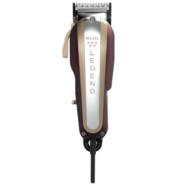 wahl legend clippers red silver and gold