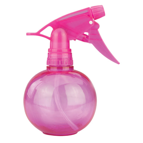 pink water spray