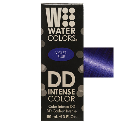 I want violet blue hair