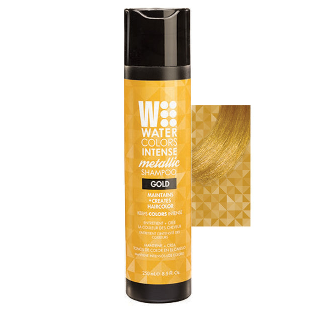Watercolors Intense Color Depositing Shampoo Metallic Gold 250ml ...