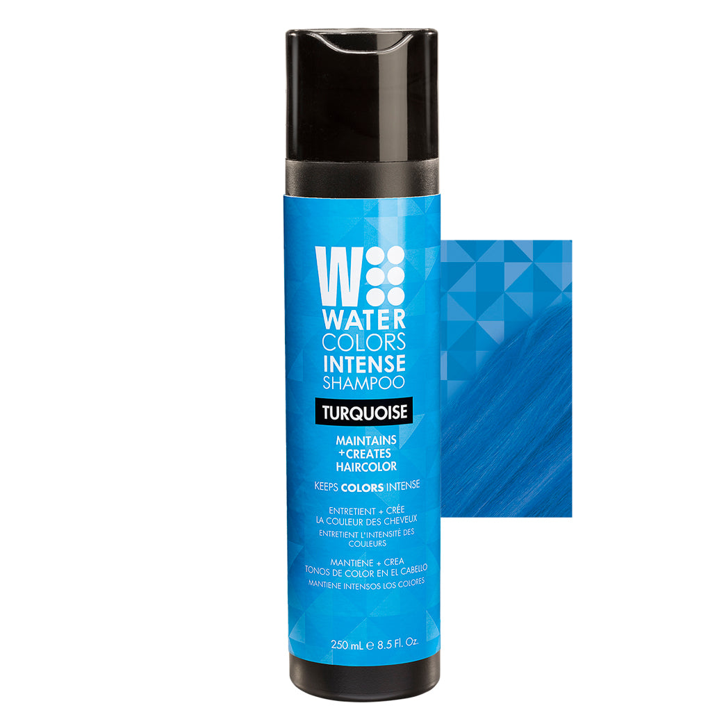 Tressa - Watercolors Intense Shampoo - Turquoise - 250ml