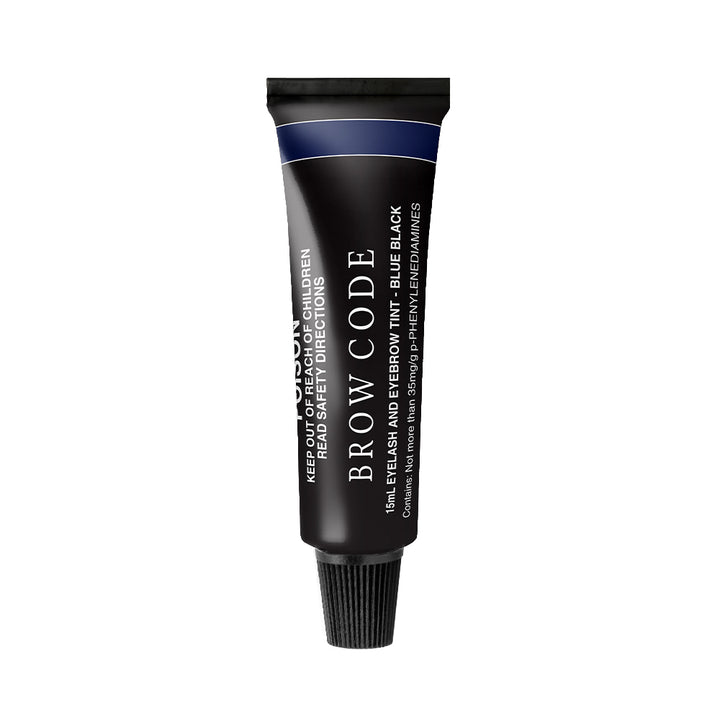 blue black eyelash tint