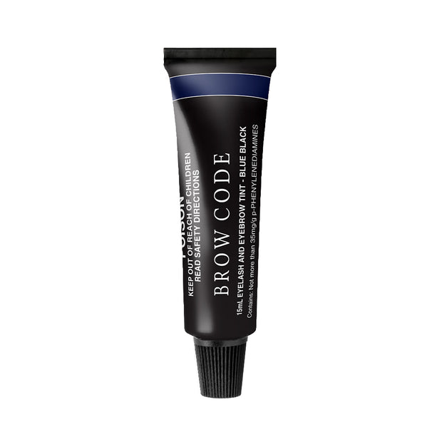 blue black eyelash tint