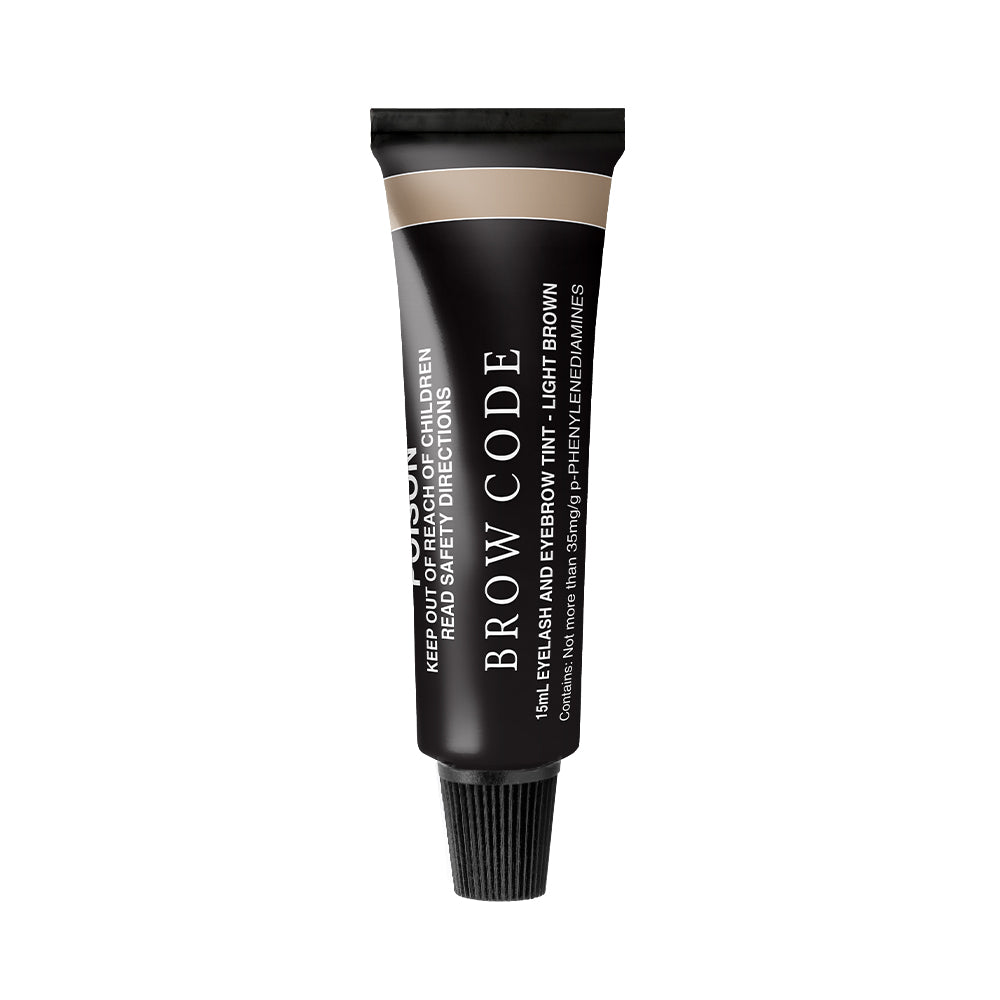 light brown eyebrow tint
