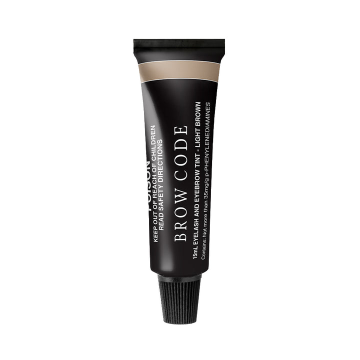 light brown eyebrow tint