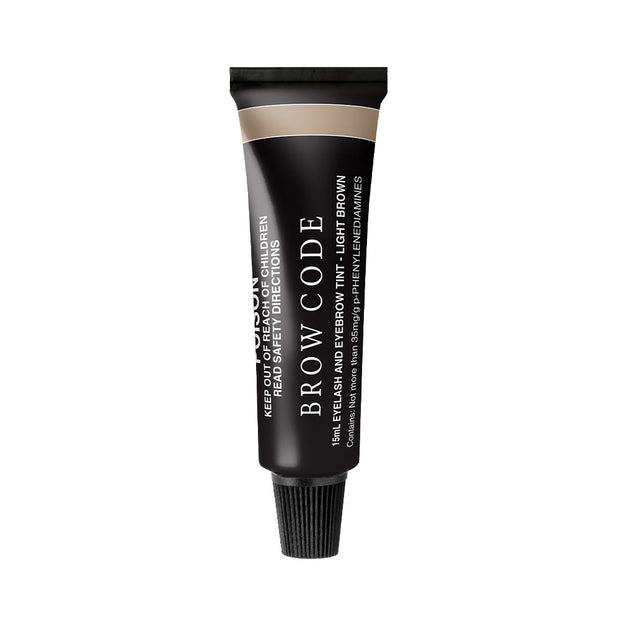light brown eyebrow tint