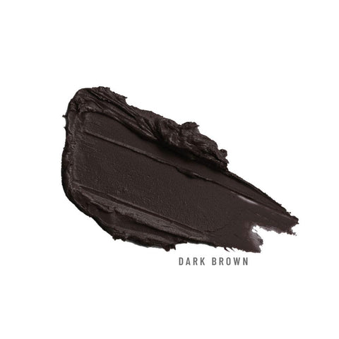 dark brown eyebrows