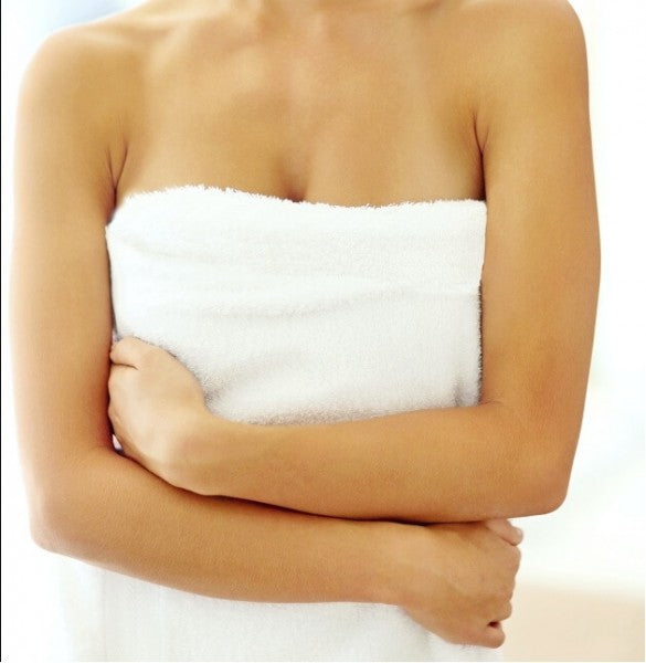 Beauty Wrap Around Towel White