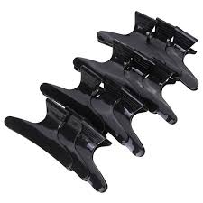 Butterfly Sectioning Clips Black 12pc