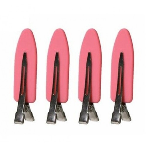 Creaseless Clips Pink 4pk – Instant Hair & Beauty Supplies Australia