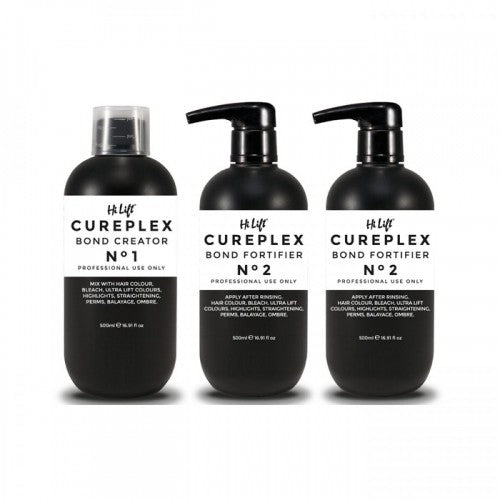 Hi Lift Cureplex Kit 3*500ml (Trade Only) – Instant Hair & Beauty ...
