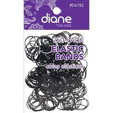 Diane by Fromm Elastic Bands 250pc Black