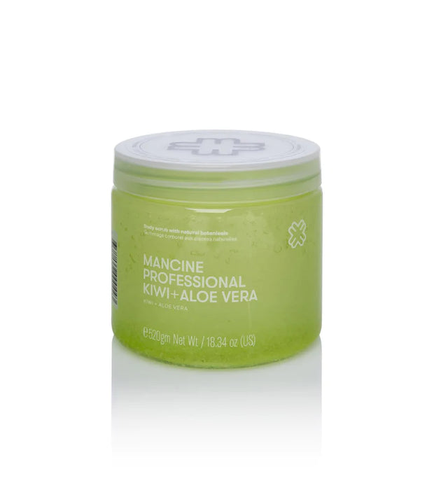 Mancine Hot Salt Scrubs Aloe & Kiwi  520g