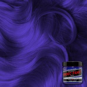 bright purple hair
