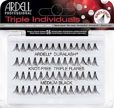 Ardell Lashes Triple Individuals Knot Free Medium
