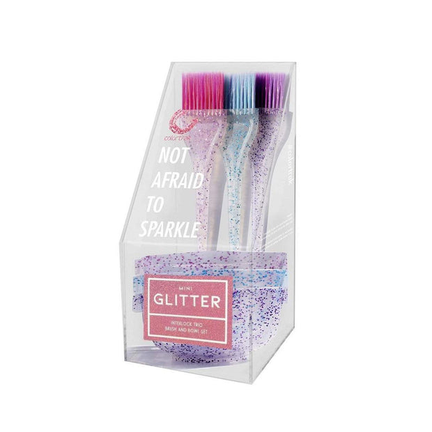 COLORTRAK - MINI GLITTER TRIO (BOWLS & BRUSH KIT)