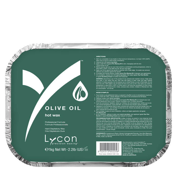 Lycon Hot Wax Olive Oil 1kg