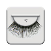 Ardell 117 black strip lash creates instant glamorous volume and definition for those who have small, large, almond shaped or deep-set eyes.