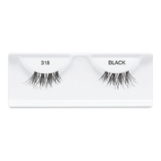 Accent 318 black lash is a full volume fluffy crisscrossed  styled strip for the outer corner of the eye