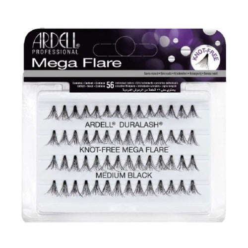 Ardell Lashes Mega Flare Individual Knot Free Medium