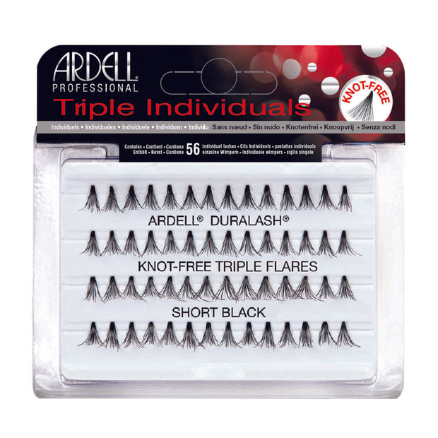 Ardell Lashes Triple Individuals Knot Free Short