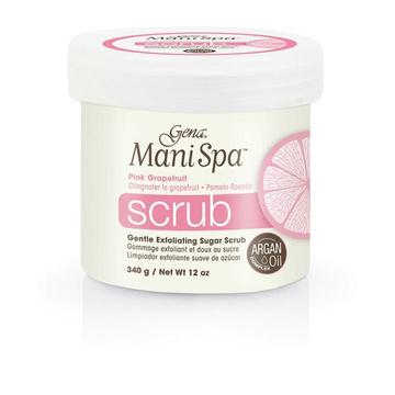 mani spa pink grapefruit gentle exfoliating sugar scrub 