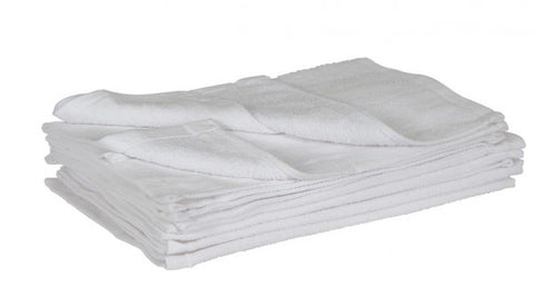 Face Towels White 12pk